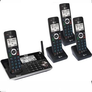 AT&T 4 Handset Bluetooth System with Connect to Cell, Smart‎ Call Blocker